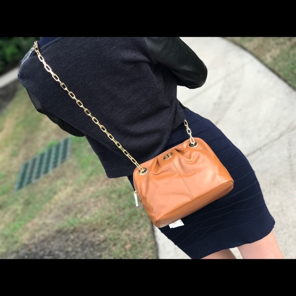 Tory Birch TB leather chain Crossbody bag - Picture 6 of 7